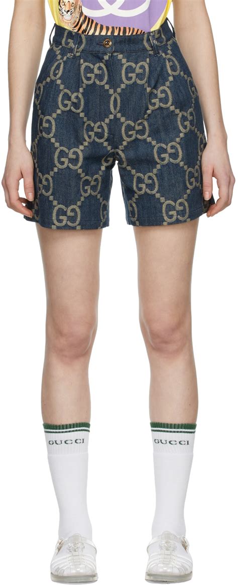 gucci print shorts|women gucci shorts.